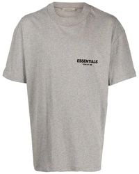 Fear Of God - Short Sleeve T-Shirt (Ss22) "Dark Oatmeal" 125Bt212063F" - Lyst