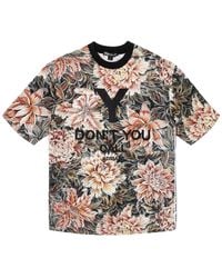 adidas - Y-3 Aop Highneck T-Shirt "Floral Camouflage" Dp0606" - Lyst
