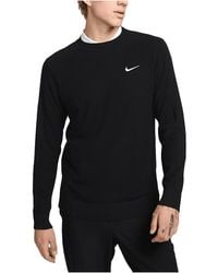 Nike - Tour Sweater Knit Crew Fq8832 010" - Lyst