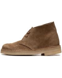 Clarks - Desert Boots "Dark Sand Suede" 26168782" - Lyst
