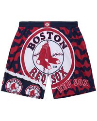 Mitchell & Ness - Jumbotron 2.0 Sublimated Shorts "Nfl Boston Sox" Pshr1220 Brsyypppnyrd" - Lyst