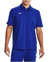 Under Armour - Tech Team Polo Shirt "Royal 1370399 400" - Lyst