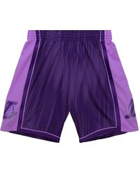 Mitchell & Ness - Monochrome Swingman Shorts "Nba La Lakers 2009" Pfsw1281 Lal09Ppppurp" - Lyst