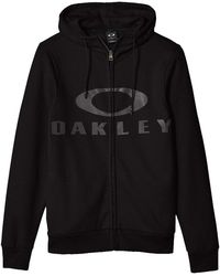 Oakley - Bark Full Zip Hoodie "Blackout" 461643 02E" - Lyst