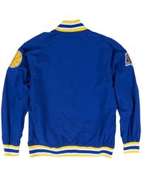 Mitchell & Ness - Nba 1996-97 Authentic Away Warm Up "1996-97 Golden State Warriors" 605631096Gsw" - Lyst