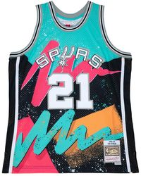 Mitchell & Ness - Hyper Hoops Swingman Jersey "Nba Spurs 1998 Tim Duncan" Tfsm1253 Sas98Tdumtbk" - Lyst