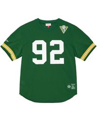 Mitchell & Ness - Nfl N&N Mesh Crewneck Packers 1994 Reggie "Dark" Nnmpmg18061 Gbpdkgn94Rwh" - Lyst