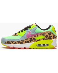 Nike - Air Max 90 Lx "denim Leopard Print" Shoes - Lyst