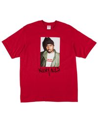 Supreme - Nasty Nas T-Shirt "Fw17" Su2314" - Lyst