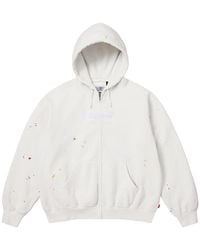 Supreme - Mm6 Maison Margiela Box Logo Zip Up Sweatshirt "Ss26 - Lyst