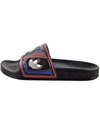 adidas - Adilette "Core/ Six/Collegite Royal" Ee6177" - Lyst