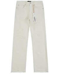 Purple Brand - P011 Patch Blowout Denim Jeans "Off" P011 Cpse126" - Lyst