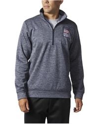 adidas - Usa Flag Tech Fleece 1/4 Zip Jacket "Collegiate Heathered" Cv2273" - Lyst