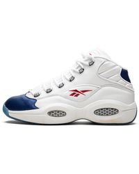 reebok question mid homme violet