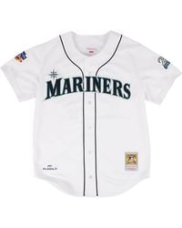 Mitchell & Ness - Authentic Jersey Seattle Mariners 1997 Ken Griffey Jr. Smawhit97Kgj A" - Lyst