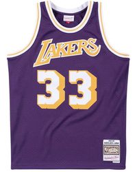 Mitchell & Ness - Swingman Jersey "Nba Lakers 83 Kareem Abdul-Jabbar" Smjyac18109 Lalpurp83Kab" - Lyst
