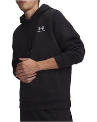 Under Armour - Icon Fleece Hoodie 1373880 001" - Lyst