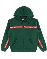 supreme text stripe