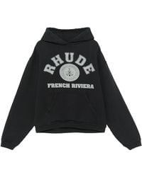 Rhude - French Riviera Hoodie Vintage Rhps25Ho04012" - Lyst