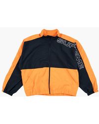 supreme split track jacket