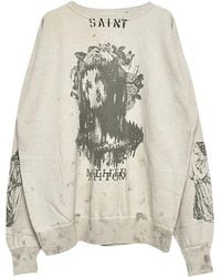 SAINT Mxxxxxx - Mother Motion Crewneck Sweatshirt Sm S23 0000 095" - Lyst