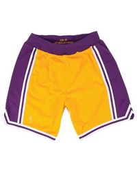 Mitchell & Ness - Authentic Short "Nba Los Angeles Lakers Home 1996-97" - Lyst