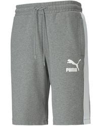PUMA - Iconic T7 Shorts 10" "Medium Heather" 581559 03" - Lyst