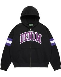 DENIM TEARS - Dt Stripe Zip Hoodie Dt876" - Lyst