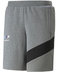 PUMA - Bmw Motorsport Sweat Shorts "Medium Heather" 535868 03" - Lyst