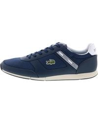 Lacoste - Menerva Sport Leather Sneakers 42Cma0015 092" - Lyst