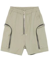 Rick Owens - Bauhaus Bela Cargo Shorts "Celadon" Ru01E5392 Te 41" - Lyst