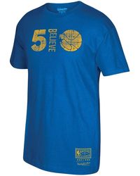 Mitchell & Ness - Nba Golden State Warriors 510 We Believe Ss Crew T-Shirt "510 We Believe" Bwteba-18251-Gswroya" - Lyst