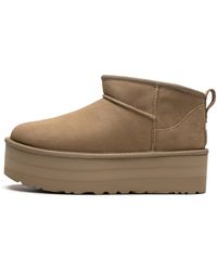 UGG - Classic Ultra Mini Platform "Mustard Seed" 1135092 Mdsd" - Lyst
