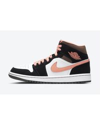 Nike - Air 1 "Mid Peach Mocha" Dh0210 200" - Lyst
