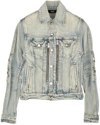 Amiri - Mx2 Trucker Jacket "Clay" Mdt042 408" - Lyst