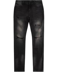 RTA - Clayton Faded Distressed Denim Mf24D837 B1182Fdbkd" - Lyst