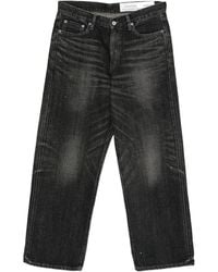 Neighborhood - Washed Denim Dpwide Pants 252Xbnh Ptm04 Blac" - Lyst