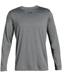 Under Armour - Locker T-Shirt 2.0 Long Sleeve Shirt "True Heather 1305776 025" - Lyst