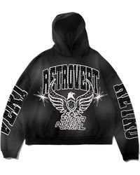 RETROVERT - Never Been Normal Rhinestone Hoodie Ret016" - Lyst