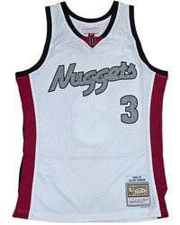Mitchell & Ness - Cracked Cement Swingman Jersey "Nuggets 2006 Allen Iverson" Tfsm5934-Dnu06Aivwhit" - Lyst