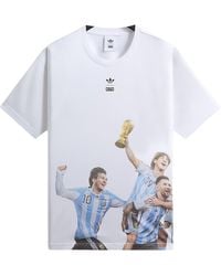Kith - Messi For Adidas Football World Cup Graphic T-Shirt Adku4261" - Lyst
