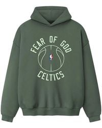 Fear Of God - Essentials Celtics X Barkley Hendricks 90S Hoodie "Balsam" 192Bh266907F" - Lyst