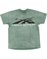 HELLSTAR - Classic Logo Rhinestones T-Shirt Hsr284" - Lyst