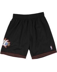 Mitchell & Ness - Swingman Shorts "Nba 2000-01 Philadelphia 76Ers" Smshgs18248 P76Blck00" - Lyst