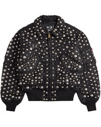 THUG CLUB - Alpha Cwu 45/P All Over Rivet Jacket Cjt55500C1" - Lyst