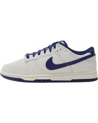 Nike - Sneakers Dunk Low Retro Summit/ Deep Royal Eur - Lyst