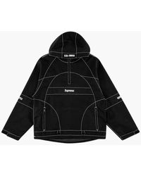 Supreme X Gore-tex Hooded Harrington Jacket in Black for Men | Lyst
