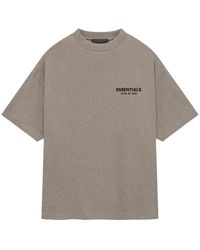 Fear Of God - Jersey Crewneck T-Shirt "Heather" 125H0244369F" - Lyst