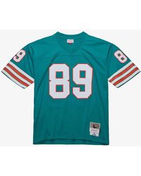 Mitchell & Ness - Nfl Dark Jersey Dolphins 1984 Nat Moore Lgjy6581 Mdo84Nmoteal" - Lyst
