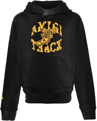 Amiri - Track Logo Hoodie Amjyhd1003 051" - Lyst